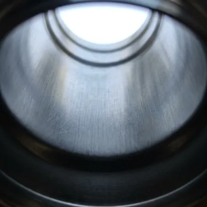 Detalhe: Inox 304 por dentro